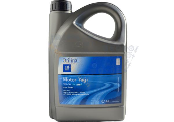 Chevrolet Motor Yağı 5W/30 4 Lt