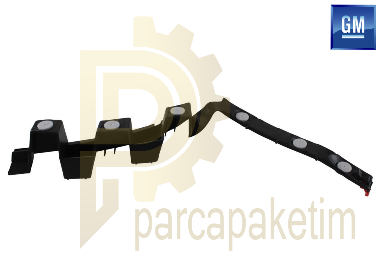 Opel Corsa D Arka Tampon Braketi Sol [Orijinal GM]