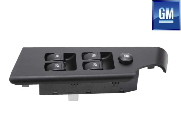 Chevrolet Aveo Cam Düğmesi Ön Sol Sedan 2006-2011 [Orijinal GM]