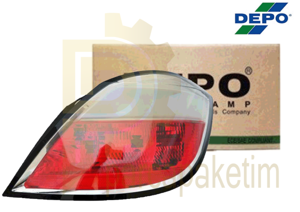 Opel Astra H Stop Sağ Hb Kırmızı Beyaz [DEPO]