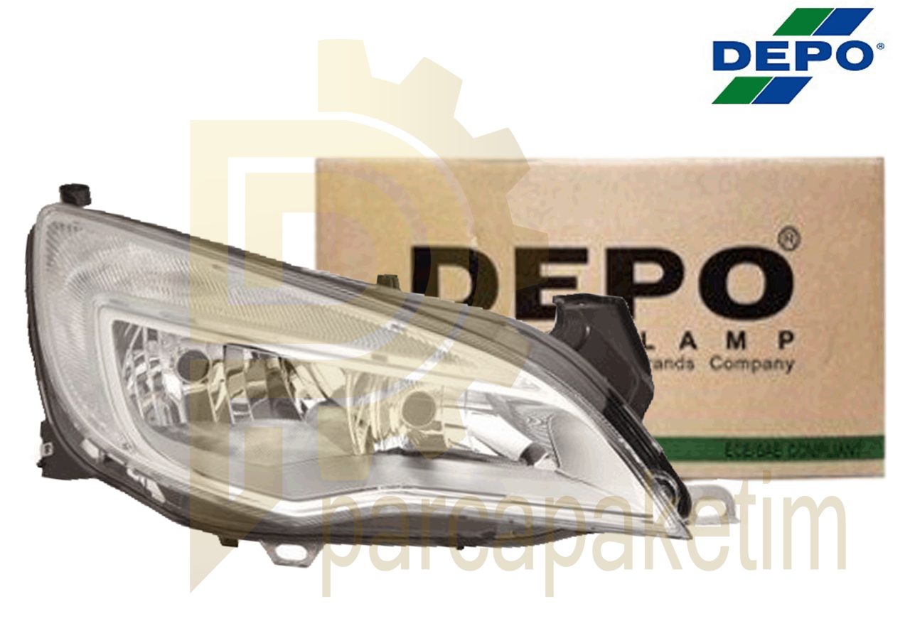Opel Astra J Far Sağ Krom [DEPO]