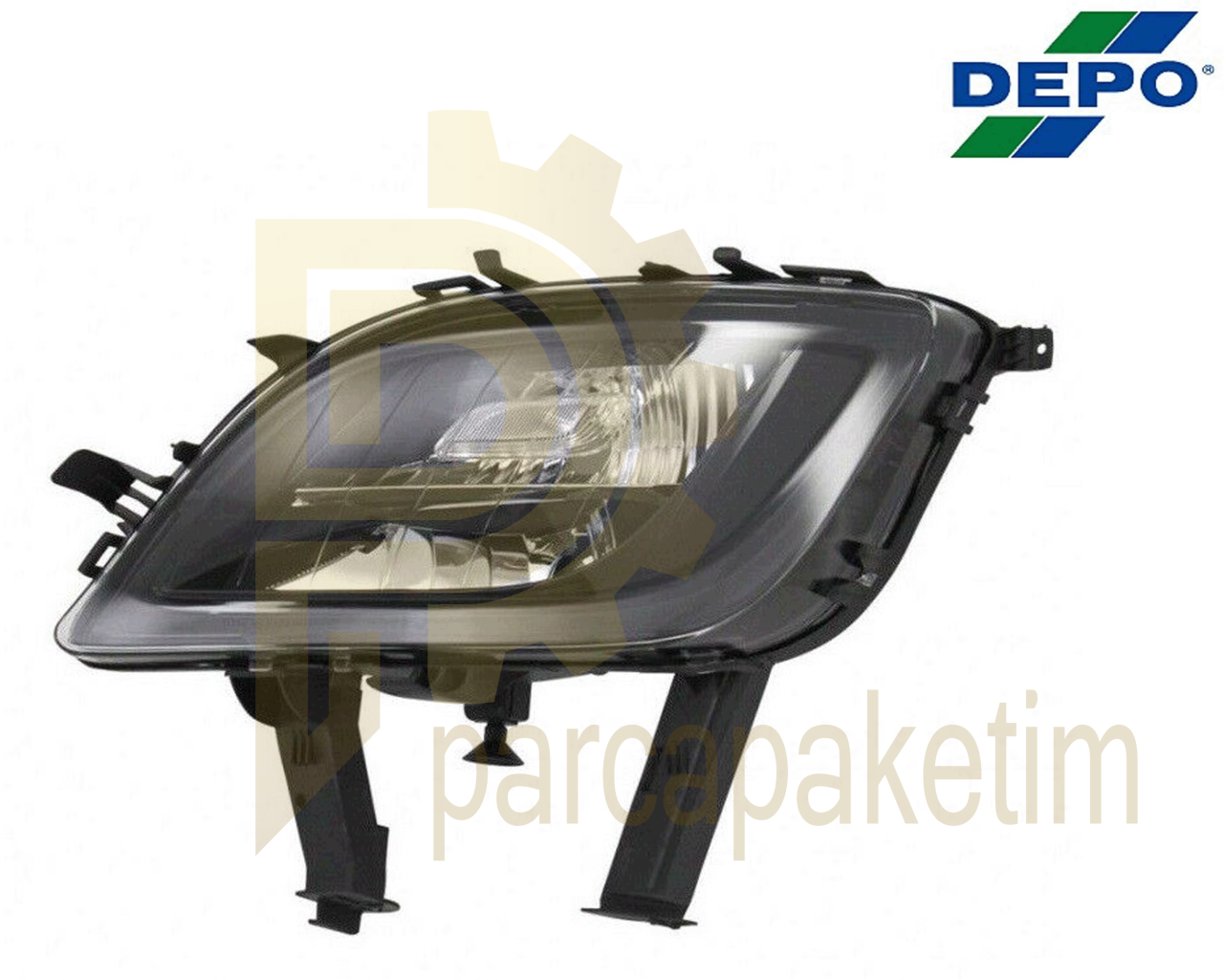 Opel Astra J Sis Farı Sol Siyah [DEPO]