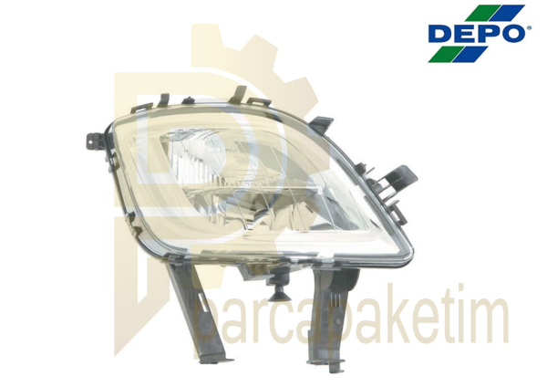 Opel Astra J Sis Farı Sağ Krom [DEPO]