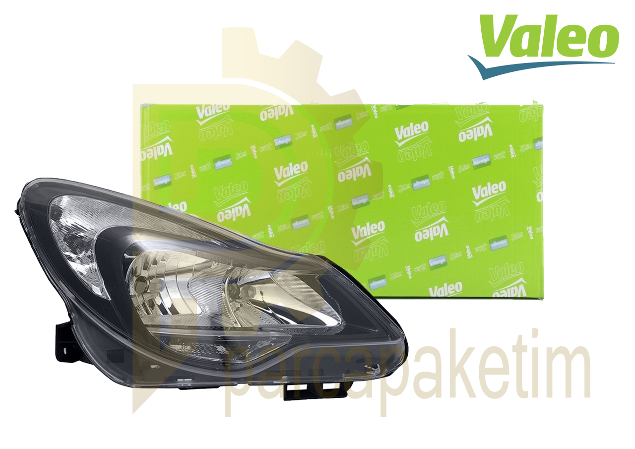 Opel Corsa D Far Sağ  Siyah 2010-2014 [Makyajlı] [VALEO]