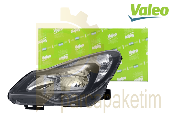 Opel Corsa D Far Sol Siyah 2010-2014 [Makyajlı] [VALEO]