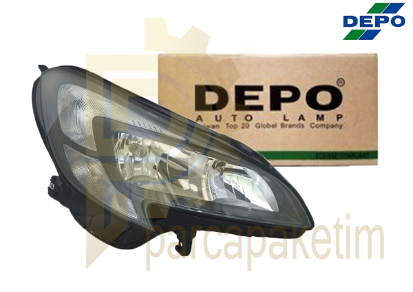 Opel Corsa E Far Sağ Ledsiz [DEPO]
