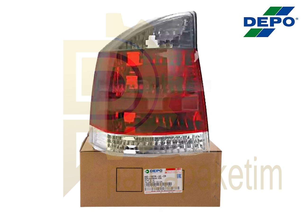 Opel Vectra C Stop Sol Kırmızı Füme [DEPO]