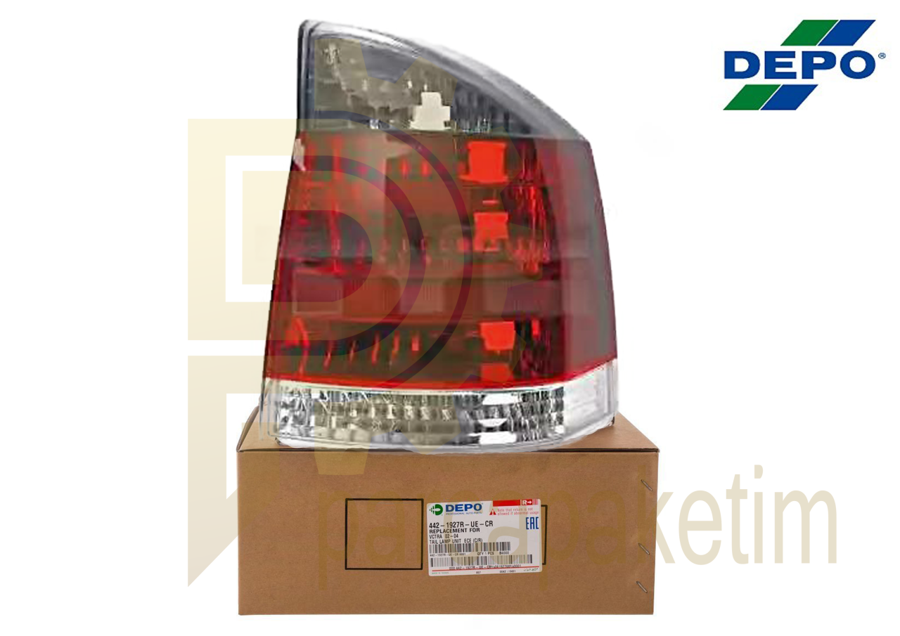 Opel Vectra C Stop Sağ Kırmızı Füme [DEPO]