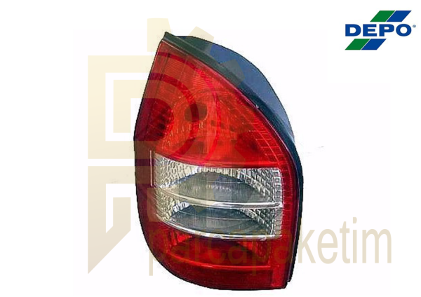 Opel Zafira A Stop Sol Kırmızı Beyaz 1999-2004  [DEPO]