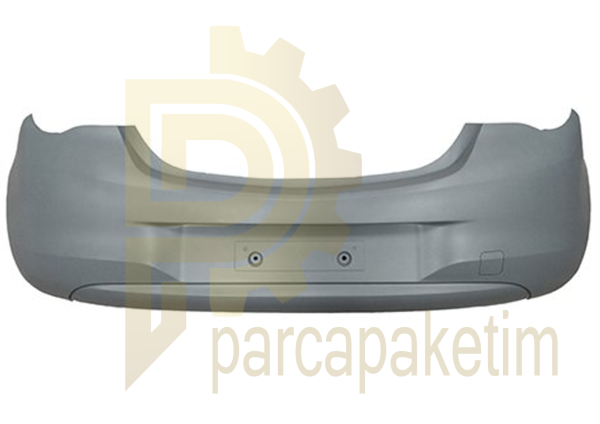 Opel Corsa E Arka Tampon Park Sensörsüz