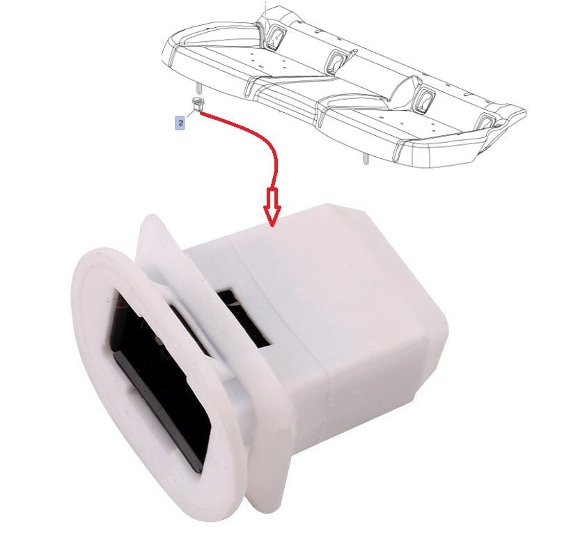 Chevrolet Cruze Arka Koltuk Sabitleme Klipsi